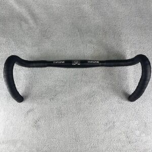 Throne Handlebars Unisex 420mm Black Drop Bar Road Bike Track Fixed Gear 31.8mm